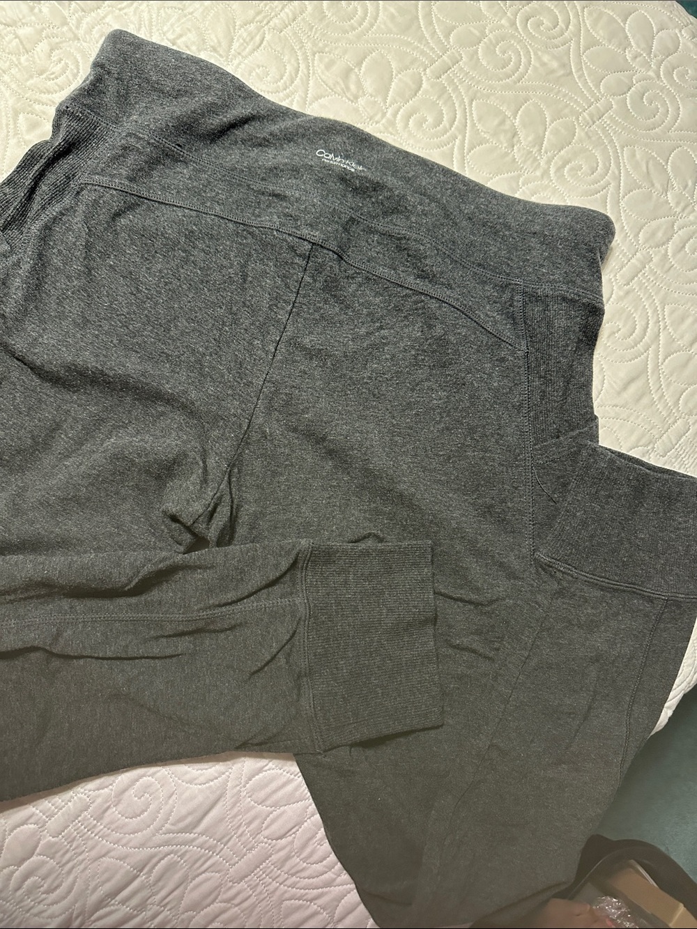 Calvin Klein Dark Gray Track Joggers